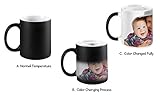 【オーダーメイド】オリジナルマグカップ お洒落 写真入れ 個性 画像印刷 色変わり マジックコップ 可愛い 世界一つしかないコップ ティーカップ ユニークプレゼント スプーン付属 301-400ml 
