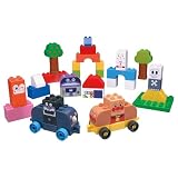 [バンダイ(BANDAI)] BlockLabo ブロックラボ はじめてののりものブロックバケツL 対象年齢 1.5 才以上 それいけ！アンパンマン
