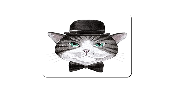 Amazon 滑り止めラグバスマット かわいい猫の水彩イラスト手描き 快適な豪華なマイクロファイバー吸収性バスルームフロアラグウォッシャブル 60x40cm 浴室足ふきマット ホーム キッチン オンライン通販