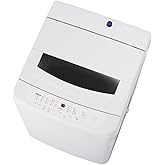 Iris Ohyama ITW-100B01-W Washing Machine, 22.0 lbs (10 kg), White, Fully Automatic Washing Machine, Vertical Washing Machine,