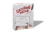 Skribble Head The Fast Guessing, Draw On Your Own Head Game [並行輸入品]