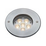 タカショー　グランドライト（100V）　シンプルLED　グランドライト4型　（LED色：電球色）　●73993600　HFF-D11S シルバー