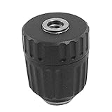 uxcell キーレスドリルチャック　3/8"-24UN マウント 0.8-10mm　キーレス 電動ドリル チャック