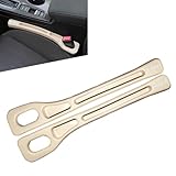 kiolykim 適合 トヨタ ハイエース 200系 隙間クッション 車 2個入り カーシートギャップフィラー 新型 HIACE 200系ワゴン スーパーGL DX TRH KDH グレード適用 車 隙間埋め サイド ギャップフィラー 隙間ストッパー 隙間収納 カーシートアクセサリー 運転席 収納スロット 隙間ギャップフィラー（オフホワイト）