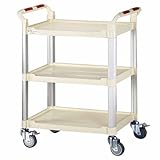 キッチンワゴン707F1　3段白