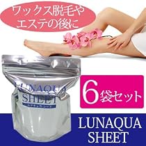 Amazon.co.jp: ルナキュアシート 1袋30枚入り【シートタイプ ワックス