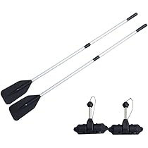 アルミオール 2分割 163cm 2本 ボート 収納 アルミ 軽量 ゴムボート 2分割 アルミオール 163cm 2本 ボート パドル 樹脂クラッチ付き