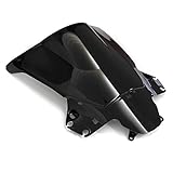 YUANYE ウインドシールド バイク用 スクリーン ホンダ CBR250RR MC41 2011 2012 2013 ABSプラスチック オートバイ ウィンドスクリーン (ブラック)