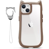 Amazon.co.jp: ZENIX DESIGN TECH iPhone15 用 ケース ストラップ付き