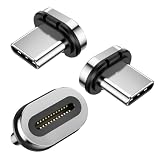 24ピン磁気マグネットType-c端子 3個セット 240W急速充電 アダプタ専用端子 40Gbps高速データ転送 着脱式
