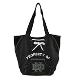 NCAAスポーツNoir Hoodie Shopper Purse ブラック
