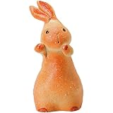 信楽焼　信楽BEST SELECTION　火色うさぎ（全高17.5cm×全幅8.5cm）