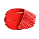 MCZTO ゴルフクラブ保護カバー ゴルフアイアンカバーゴルフクラブヘッドカバーアイアン用 フル高級PU アイアンカバー マジックテープ開閉 ヘッドカバーおしゃれ 可愛いパターカバー マレット用 ピンタイプ用 アイアンカバー 変換ダグ付 単品 (Lサイズ（レッド）)