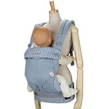 エルゴベビー ERGOBABY ベビーキャリア 360 フォーポジション 【よだれパッドプレゼント】 1年保証 抱っこ紐 抱っこひも おんぶ紐 BC360ALTBL アジュールブルー Four Pos