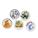 アメリカ雑貨 缶バッチ5個Set F