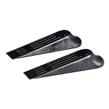 Silverline Pack Of 2 Plastic Door Wedges Stops Jams Stoppers
