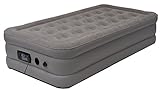 電動エアーベッド シングル グレー