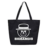 韓流グッズ 可愛 ファッション VIP hiphop BIGBANG ビッグバン MADE GD TOP SOL VI D-LITE バッグ ハンドバッグ (ブラック(SOL))