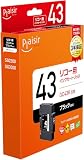 プレジール リコー 残量表示対応 GC43K対応互換インク ブラック PLE-RC43B