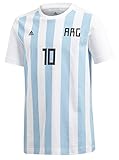 Adidas BoysサッカーメッシTee M ホワイト