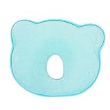 Sensitive ベビーピロー メモリーフォーム ベビー枕 やわらか 寝心地 通気性 快適 (ブルー)