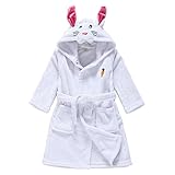 Pumpumly 子ども用バスローブ タオル地 お風呂 可愛い 出産祝い贈り物にも 漫画動物モデル 少年少女のバスローブ