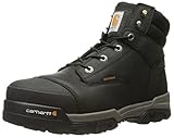 Carhartt メンズ Carhartt Men's Durable Comfort 6" Black Waterproof CompToe CME6351 カラー: ブラック