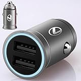 【Yamlten】車載充電器 レクサスに適しシガーソケット USB 2ポート カーチャージャー 合計3.1A電流急速充電 12V/24V 超