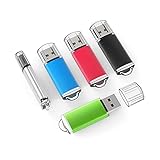 TOPESEL USBメモリ 32GB 5個セットUSB2.0 フラッシュメモリー キャップ式 五色