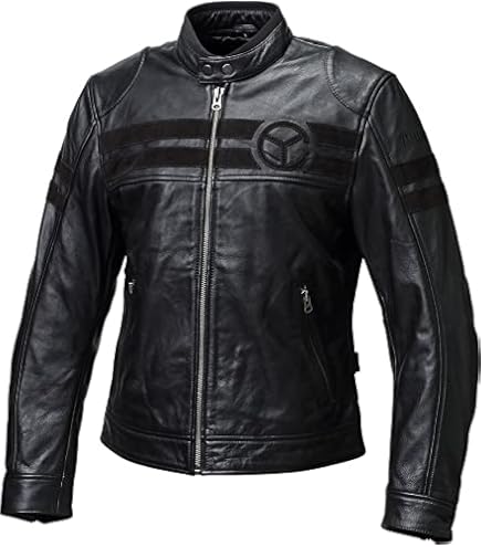 Amazon | イエローコーンレザージャケットYCL001-BK/IV-M