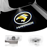 カーテシライト ドアウェルカムライト カーテシランプ レーザーロゴライトLEDロゴ投影HD2個セット 車用カーテシ 対応トヨタ30系60系ハリアー (30系60系harrier, 01)