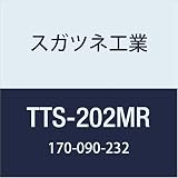 スガツネ工業 ドア用金物 フランス丁番 精密肉厚丁番 TTS-202MR 1