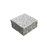 ピンコロ 半丁掛け(白) 天端バナー側面割肌他切削仕上げ(20個／ネット入り) マツモト産業