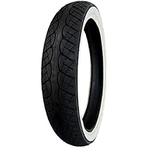 カブホイール17インチ　チューブ付き Amazon | VEE RUBBER製 80/90-17 TL ホワイトウォール/ホワイト