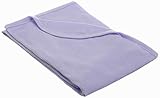 American Baby Company Full Size 30 X 40 - 100% Cotton Thermal Blanket, Lavender by American Baby Com