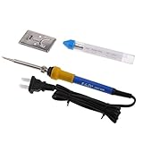 Perfk プロ仕様　はんだこてセット　温度制御　40W　110V　高速放熱　小型　電気はんだこて　ハンダゴテ 　3点セット　