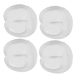 uxcell エッジガード 机 テーブル コーナープロテクタ ゴム ボール形状 ベビー安全 透明 4個入り