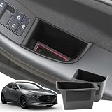 LANGBEAN マツダ3 ファストバック/セダン マツダ CX-30 DM系専用 前席 ドアハンドルポケット 運転席 助手席 ドアポケット 収納ボックス コンソールボックス 内装パーツ カスタムパーツ マツダアクセサリー 小物入れ 滑り止め ラバーマット付き 2Pセット