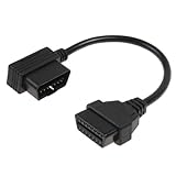 KKmoon OBD II 16 ピン 延長ケーブル 30cm