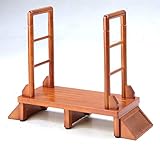 タック 玄関台 ブラウン 80cm幅