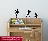 野球デカール、スポーツ壁ステッカー、男の子の部屋デカール、Childs寝室装飾、ティーン部屋ステッカー、College寮の部屋 19 X 48 inches