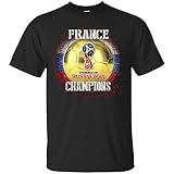 customcat France World Cup Champions 2018 TシャツFIFA Soccer M