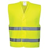 Yellow 4XL/5XL Hi-Vis Two Band & Brace Vest C470YER4X/5X [並行輸入品]