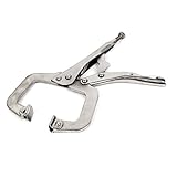 Uxcell Adjustable Metal C Type Locking Plier Clamp Welding Craft, 9' [並行輸入品]
