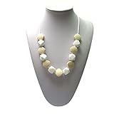 Lil' Jumbl Baby Teething Necklace | Organic Food Grade Silicone | BPA-Free (Turquoise) [並行輸入品]