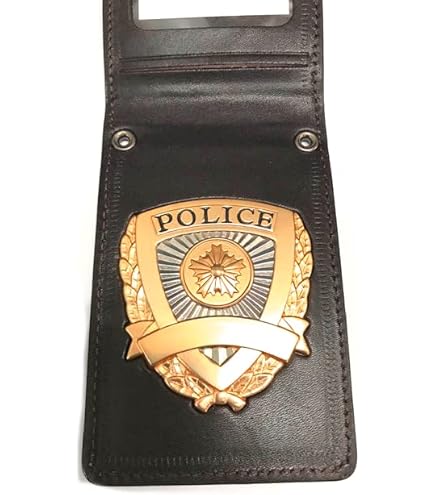 警察手帳レプリカパスケース ヒモ本物 - 個人装備