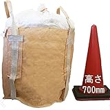【10枚入】丸型 フレコンバッグ 200L 650KR 耐荷重1000kg 工事 土木 収穫 ふくなが 代不