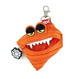 ZIPIT (ジップイット)  ナイトモンスターミニポーチ、オレンジ ZP-ZPTM-HA/OR
