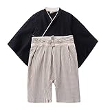 優品屋　ベビー着物　キーズ　子供服　和風　袴風 　可愛い　カバーオール ロンパース　お祝い　フォーマル 入学式 発表会 結婚式　七五三　子供の日　男の子