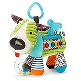 KRY 子供のおもちゃ かわいい ぬいぐるみ 赤ちゃん 音が鳴る 0歳から 知育玩具 (dog)